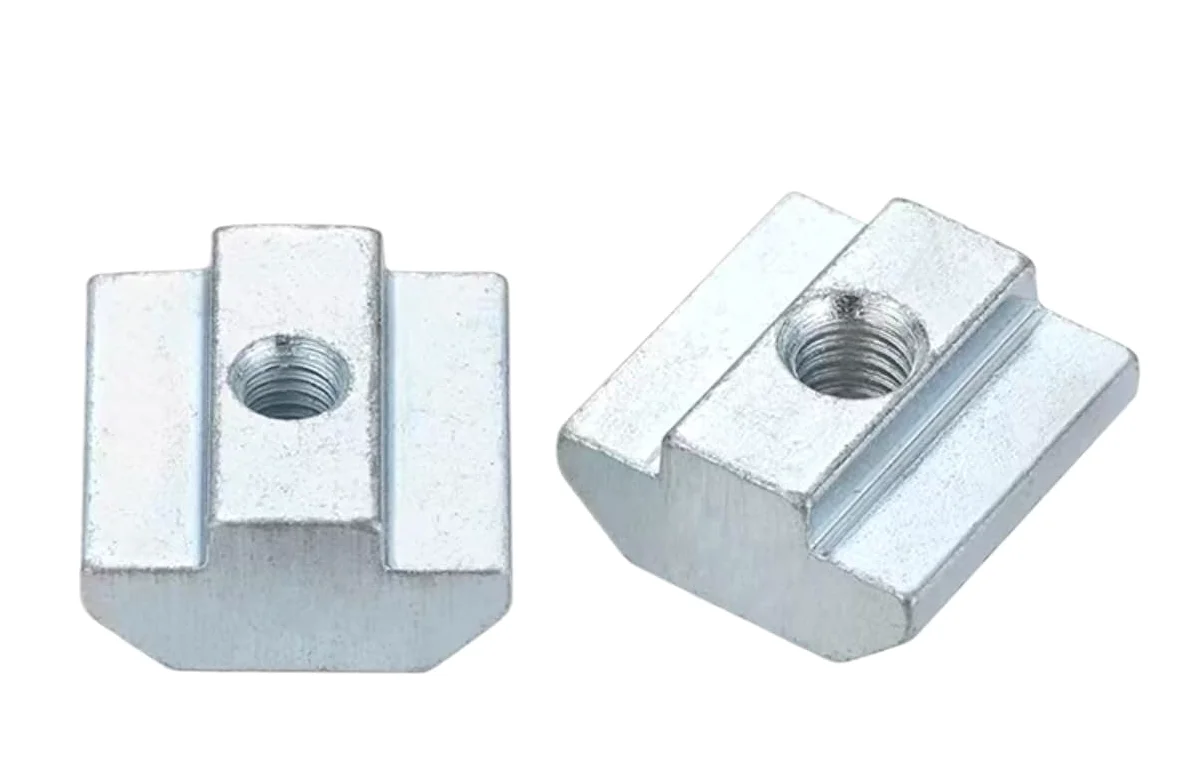 Śruby z rowkiem teowym, 50 szt. nakrętek przesuwnych do profili aluminiowych, meble, seria 20-45(45Series M10)